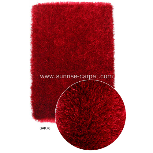 Silk Thick Yarn Shaggy Rug